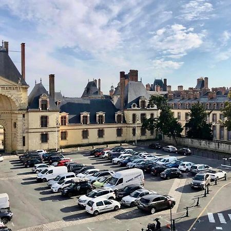 Vue Chateau Fontainebleau - Chez Lydia Esterno foto